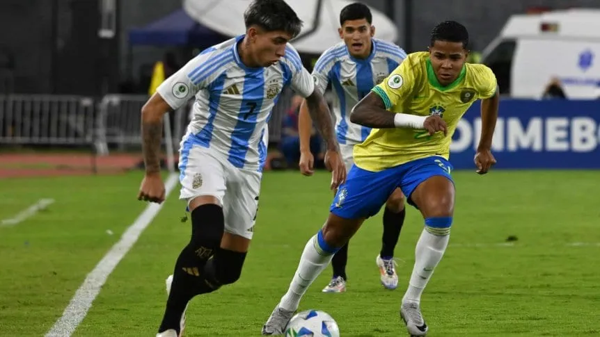 Sudamericano Sub 20: Argentina lo tenía pero se durmió y Brasil le empató