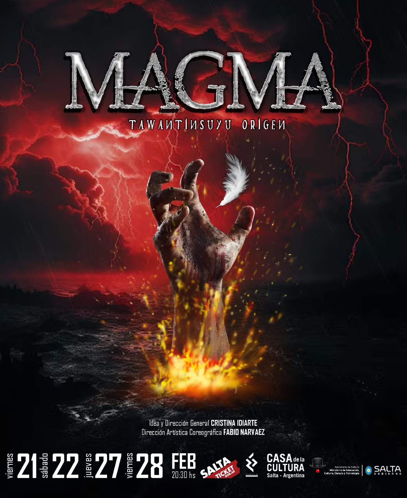 La Morisqueta presenta “MAGMA”: Teatro, danza y cultura en Casa de la Cultura