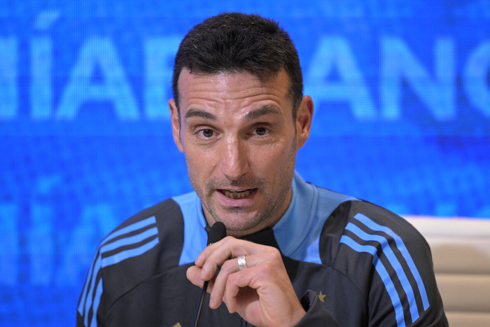 Lionel Scaloni: “La meta es tener la pelota y ser eficaz con ella”