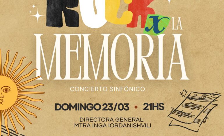 Rock por la MEMORIA por la Camerata Stadivari