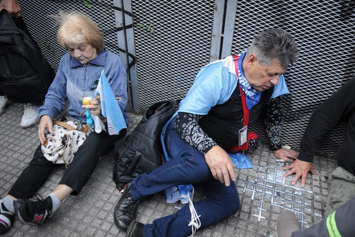 La Federal volvió a reprimir a los jubilados