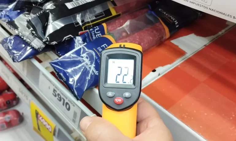 Control Comercial decomisó en un súper 1500 kilos de mercadería en mal estado 