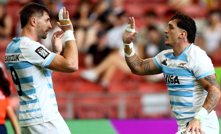 Histórico: los Pumas 7s son bicampeones de liga y clasificaron a semifinales tras vencer a Gran Bretaña