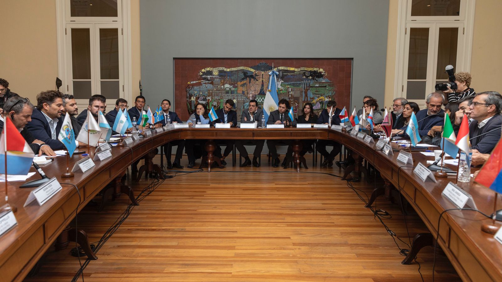 El Consejo Federal de Cultura se reunió en el Palacio Libertad