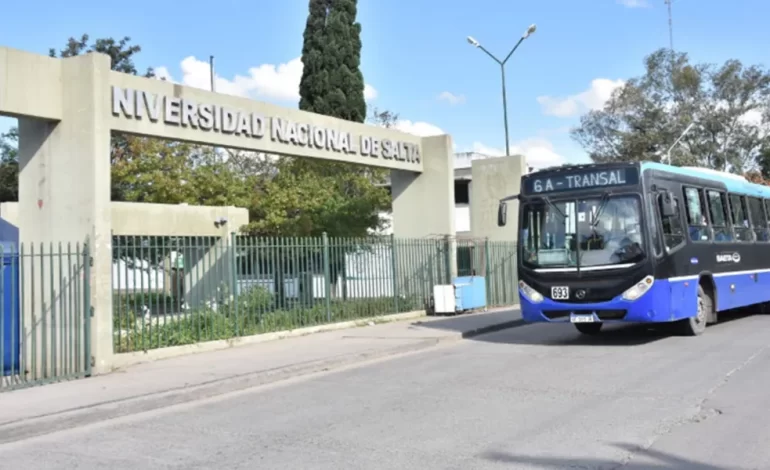 Desde mañana se habilitará la renovación del Pase para ingresantes de la UNSa
