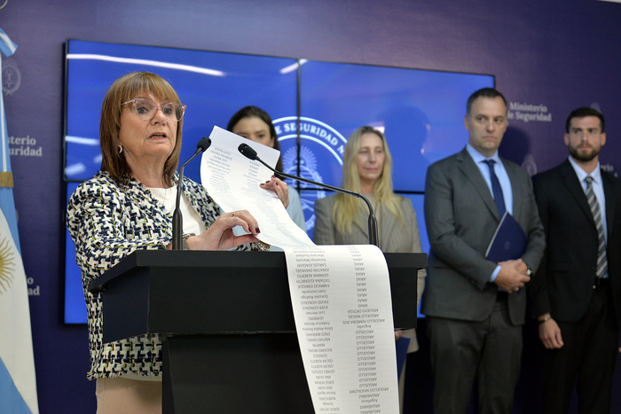 Bullrich presentó una lista de “indeseables” para el mundial de clubes 