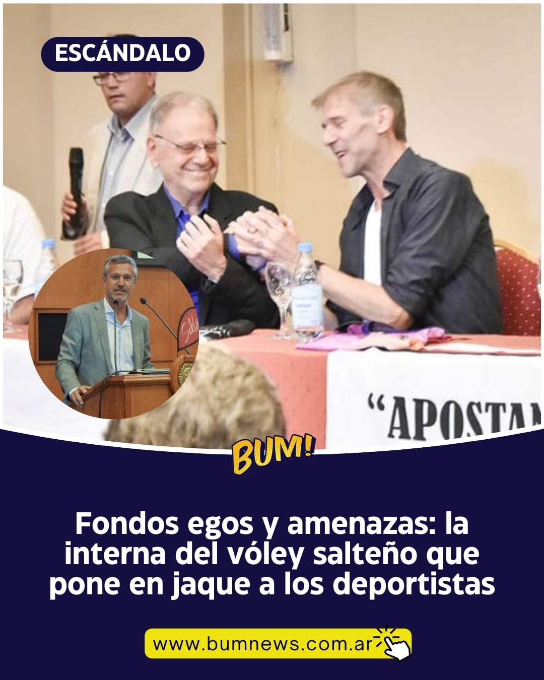 Fondos, egos y amenazas: la interna del vóley salteño que pone en jaque a los deportistas