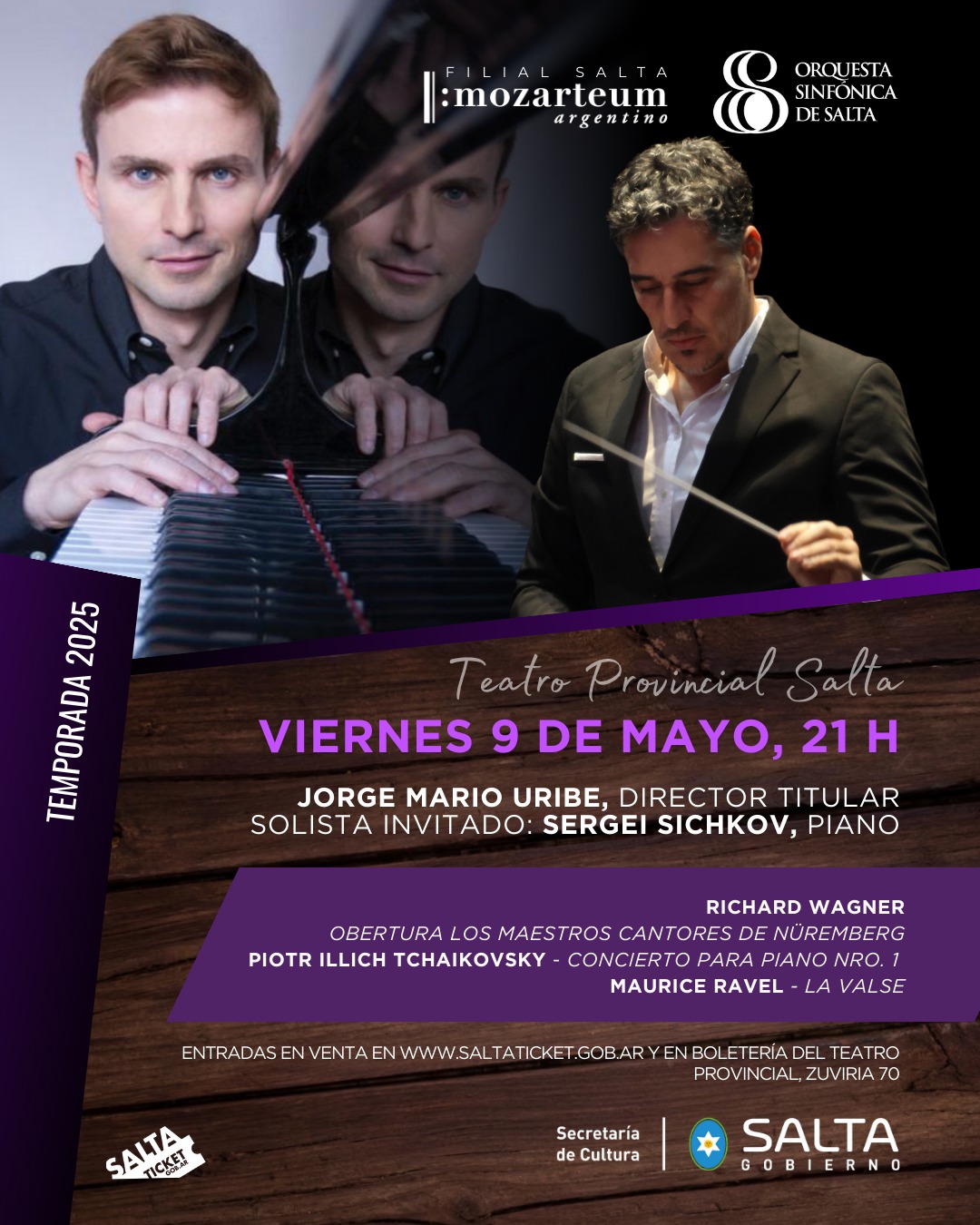 La Sinfónica vuelve al Teatro Provincial