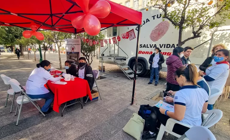Actividades de promoción y colectas en el marco del Día Mundial del Donante de Sangre