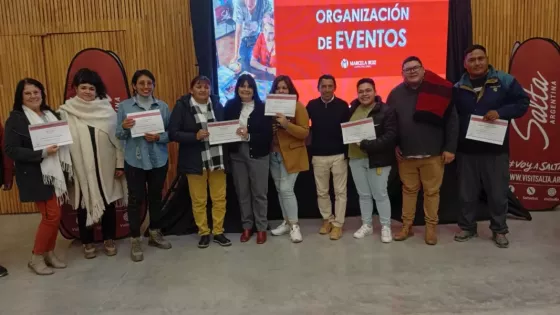 El Ministerio de Turismo y Deportes cerró en Cafayate una nueva instancia de capacitación para el sector