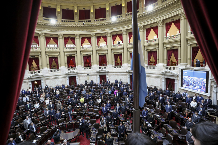Sesión en Diputados y marcha al Congreso