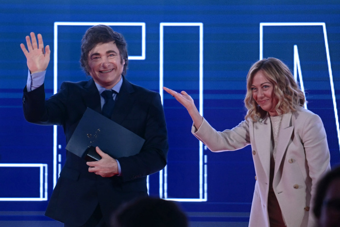 Milei ya está en Roma