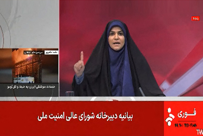 Israel bombardeó la sede de la televisión pública iraní mientras transmitía en vivo
