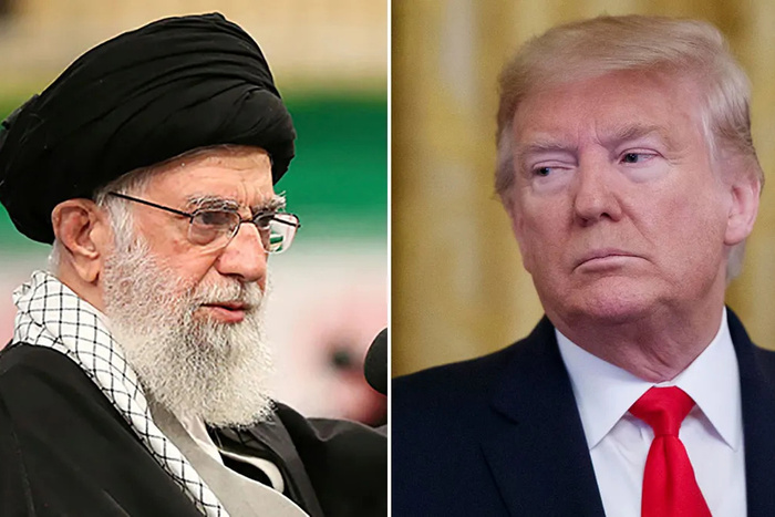El líder supremo de Irán acusó a Trump de montar un show
