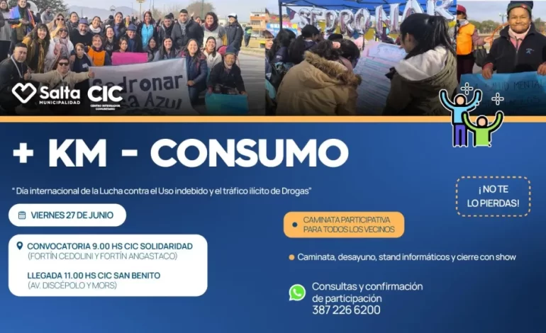 Se viene una nueva caminata “Más kilómetros, menos consumo”
