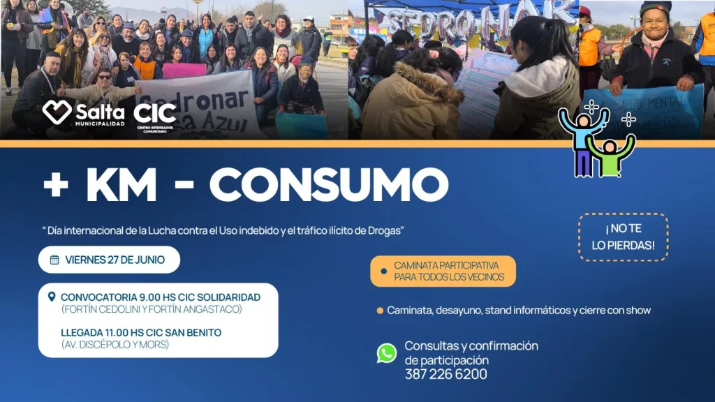 Se viene una nueva caminata “Más kilómetros, menos consumo”