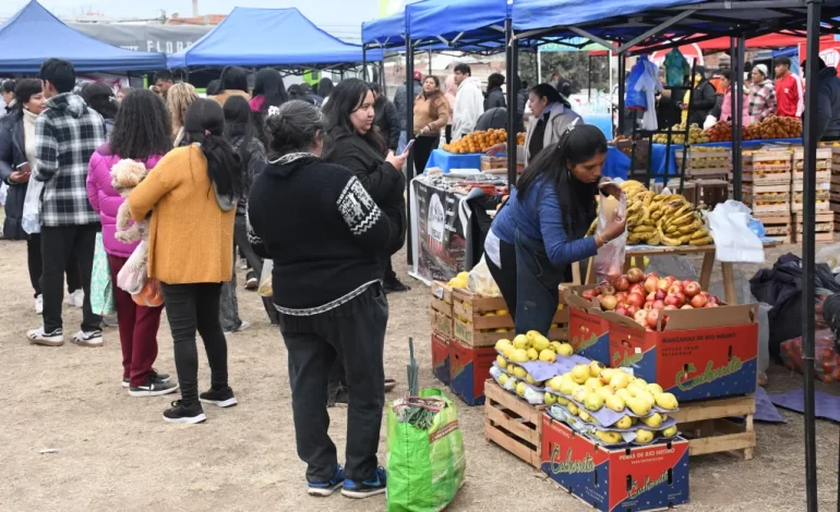 Masiva asistencia de vecinos a la edición de “El mercado en tu barrio” en Roberto Romero