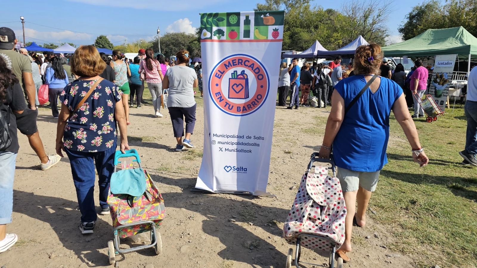 El mercado en tu barrio llega al B° Roberto Romero con precios imperdibles