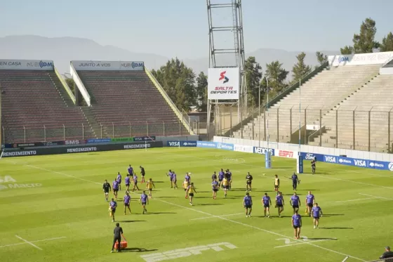 Los Pumas listos para enfrentar a Uruguay en el estadio Martearena