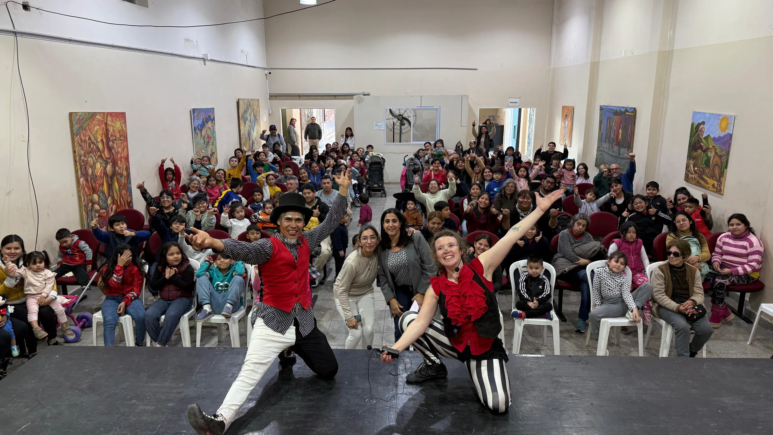 “Vacaciones en la Muni” inició a sala llena en el Dino Saluzzi
