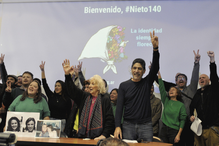 Las Abuelas encontraron al Nieto 140: “La verdad vuelve a imponerse al olvido y florece la identidad”