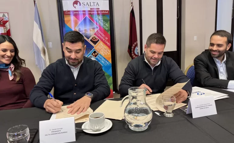 El municipio firmó un convenio marco de cooperación con el Salta Convention Bureau