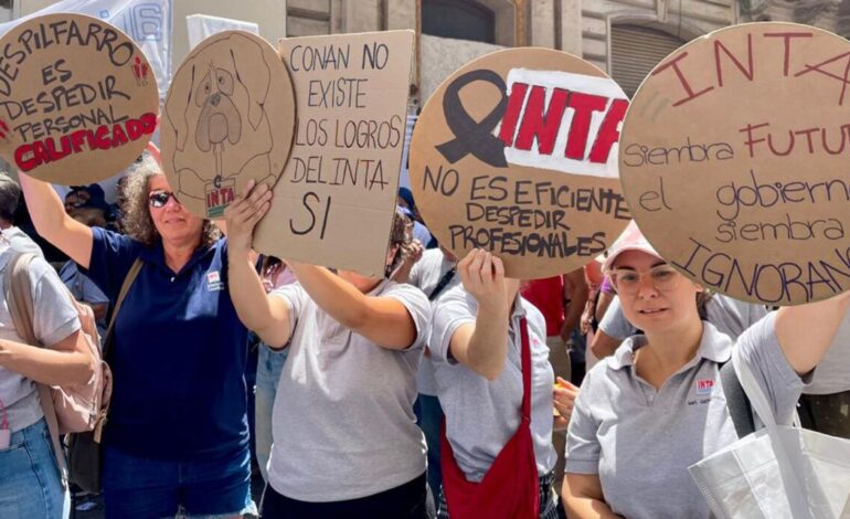 El gobierno ignora el rechazo legislativo y avanza con el desguace del INTA