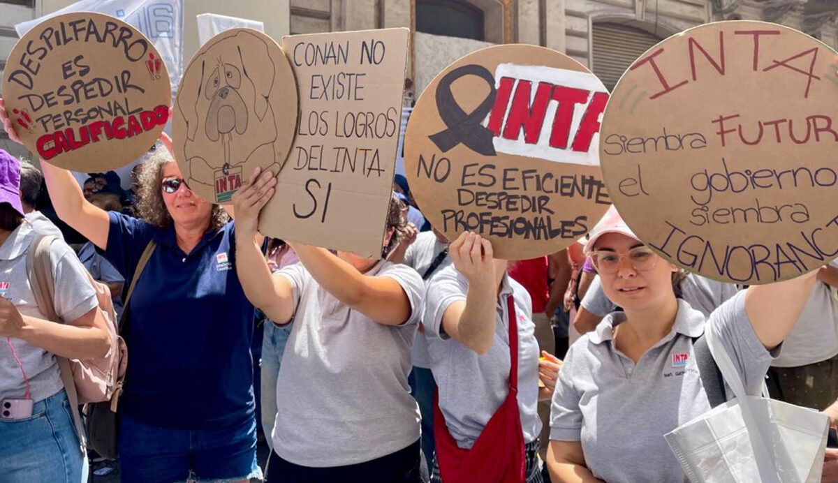 El gobierno ignora el rechazo legislativo y avanza con el desguace del INTA