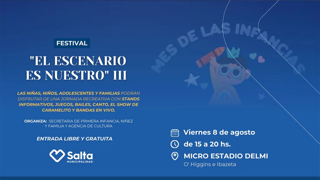 El festival “El escenario es nuestro” se traslada al micro estadio Delmi