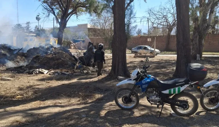 Sancionaron a cinco personas por quema de pastizales en la zona sudeste