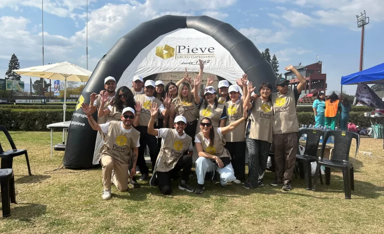 Grupo Pieve renovó su apoyo a los peregrinos del Milagro