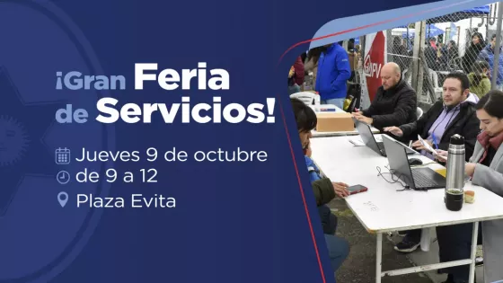 Gran Feria de Servicios para facilitar trámites y atenciones ciudadanas