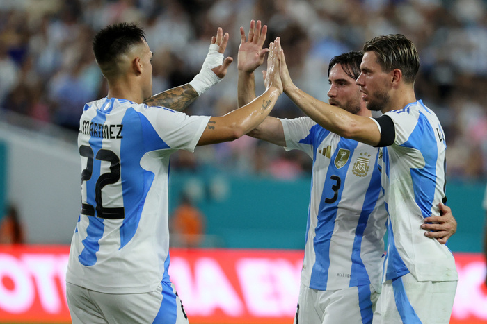 La Selección Argentina venció a Venezuela en un amistoso de preparación