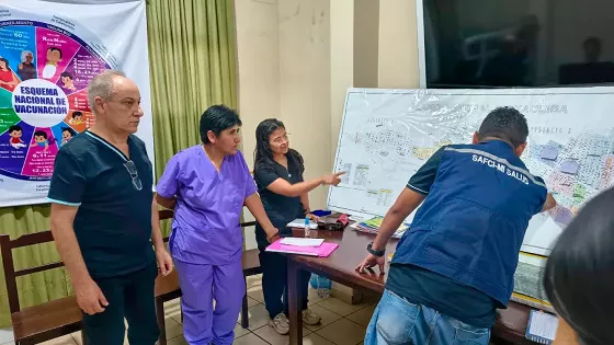 El Gobierno refuerza el trabajo con Bolivia ante el riesgo sanitario por sarampión