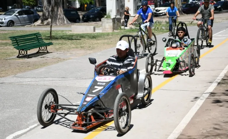 En el parque San Martín se celebró el Día Mundial de la Movilidad Sustentable