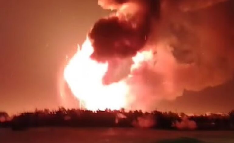 Impactante explosión en una fábrica de agroquímicos en Ezeiza