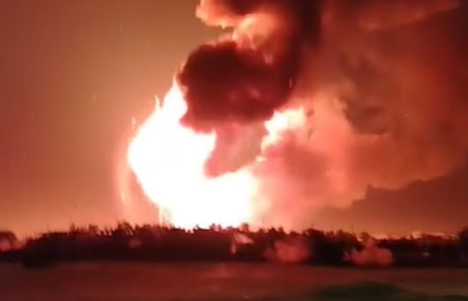 Impactante explosión en una fábrica de agroquímicos en Ezeiza