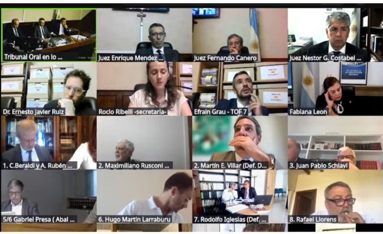 Casación pide acelerar el juicio de la causa Cuadernos