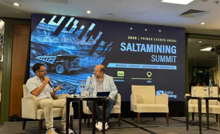 El intendente participó del evento Salta Mining Summit 2025