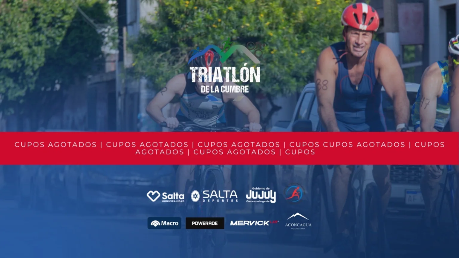 Se agotaron los cupos para el Triatlón de la Cumbre