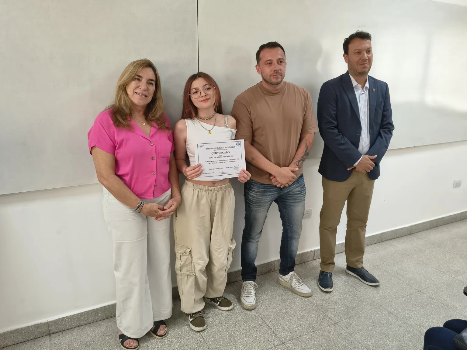 Curso de Primera Licencia: 87 estudiantes de la UCASAL recibieron su certificado