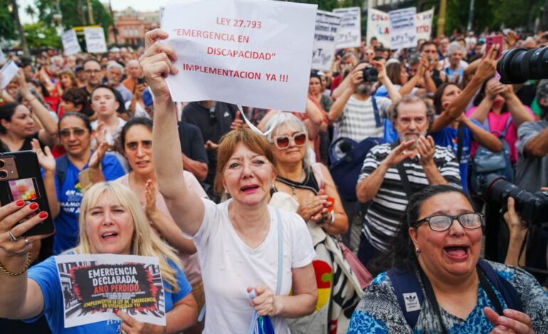 Garrahan y Discapacidad, unidos en un solo grito: “Por un 2026 sin emergencia”