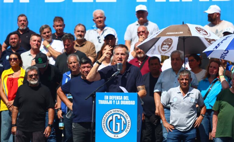 CGT: “Sigan sin escucharnos y terminaremos en un paro nacional”