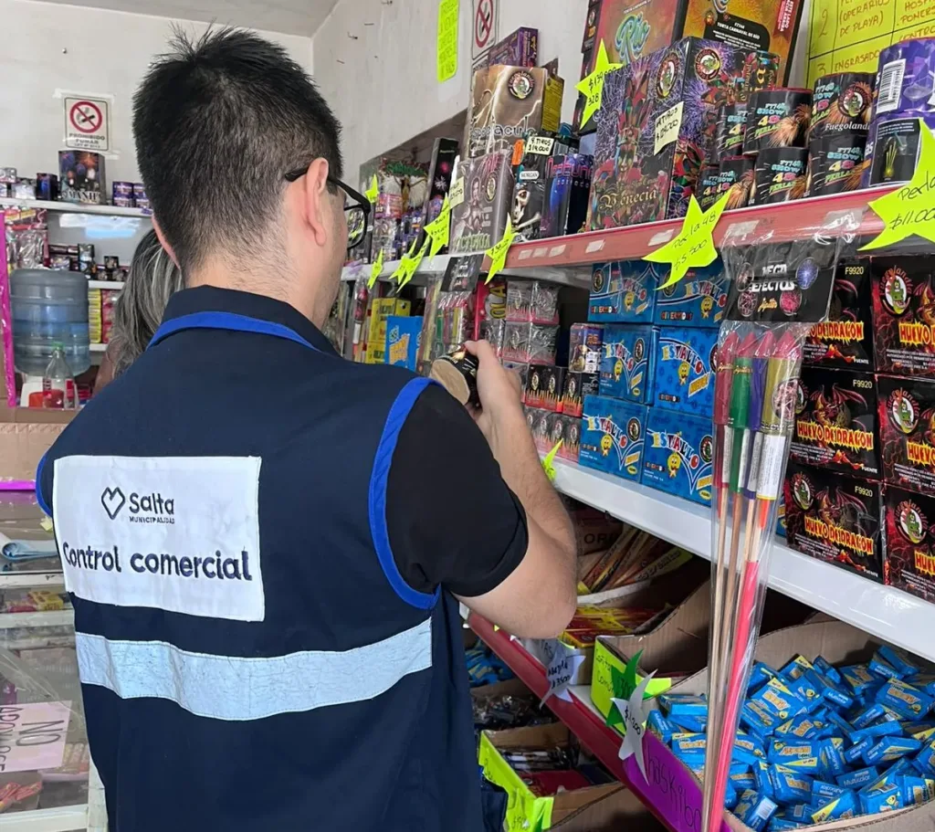 Amplio operativo de control por venta de pirotecnia sonora