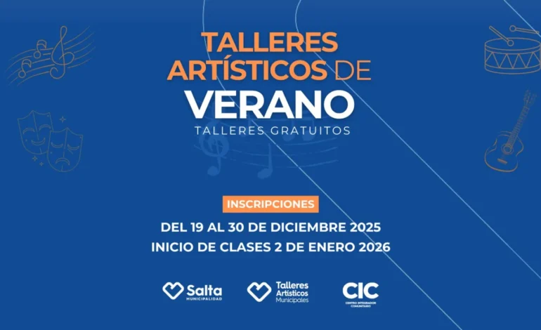 Se sumaron talleres artísticos de verano en los dispositivos municipales