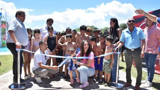 Con gran concurrencia, quedó inaugurada la temporada de verano en el parque acuático El Préstamo