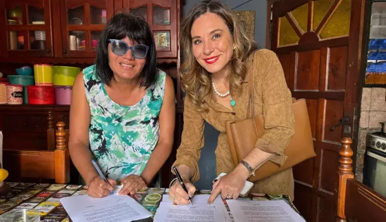 Banco de Herramientas: Una emprendedora de barrio San Ignacio recibió herramientas de gastronomía