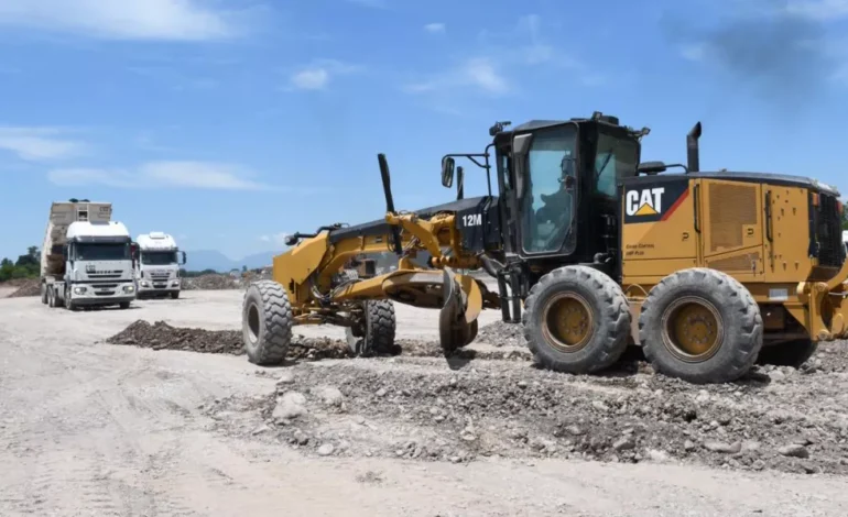 Autopista del Valle de Lerma y canal colector pluvial: Sáenz supervisó los avances de las obras estratégicas para Salta