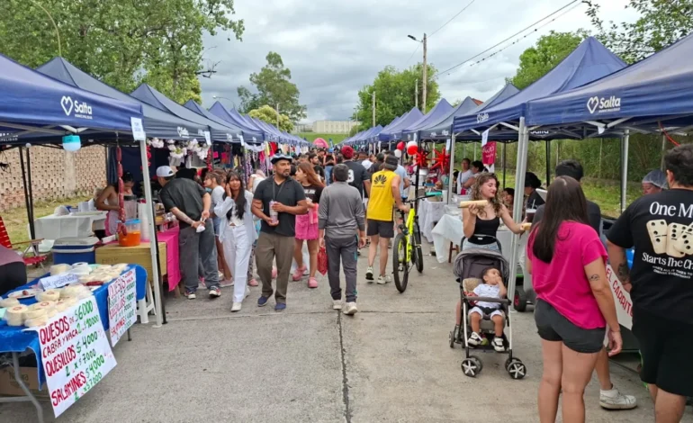 Gran cantidad de salteños aprovecharon la 5ta edición de la Feria Tope