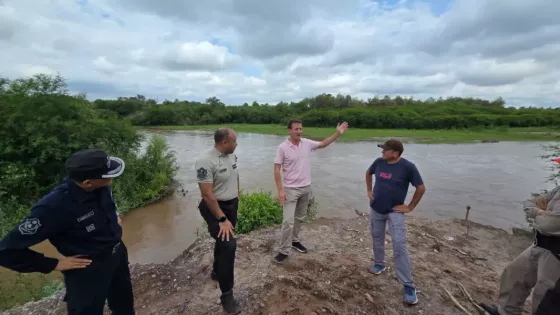 El Comité de Emergencia Climática monitorea zonas ribereñas de Joaquín V. González